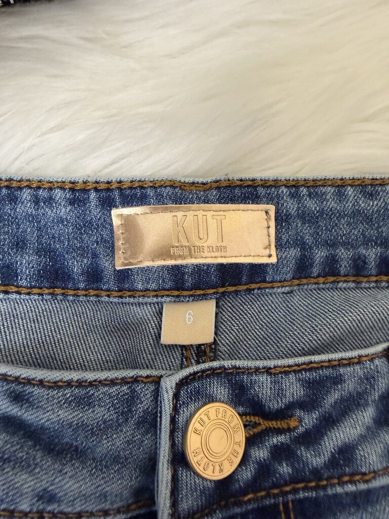 Kut from the Kloth Sienna Straight Leg Side Stripe Jeans