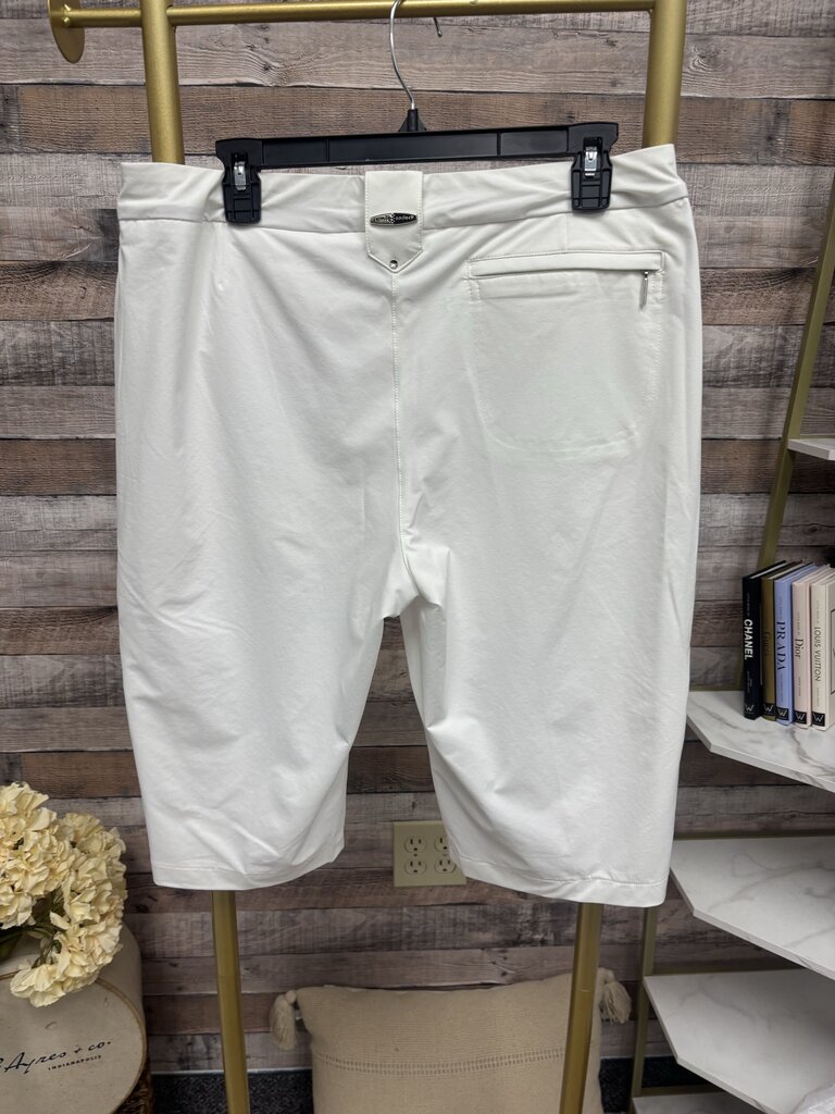 Jamie Sadock White Cargo Zip Pockets