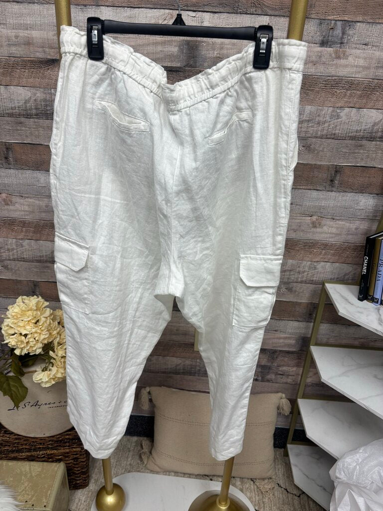 NWT Tommy Bahama White Linen Cargo