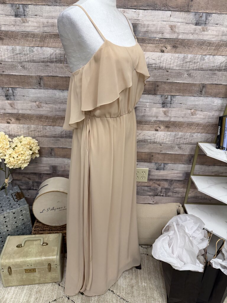 Nouvelle Amalie Sp Strap Chiffon Maxi
