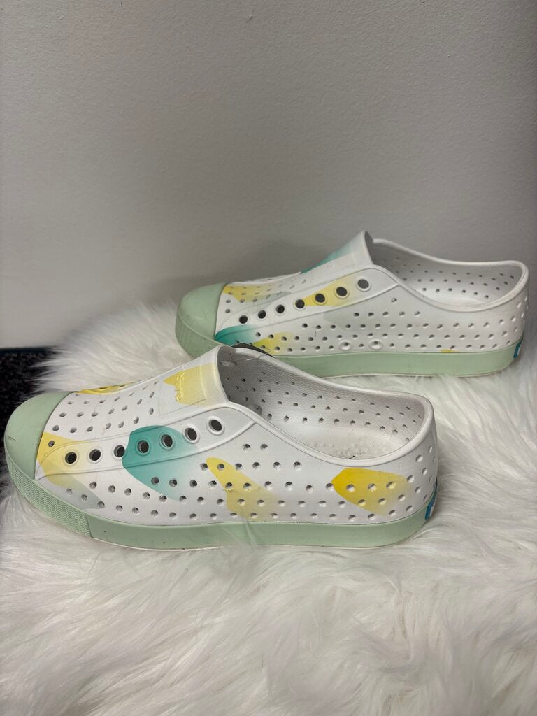 Native EVA Slip-on Lime & Yellow Sneakers