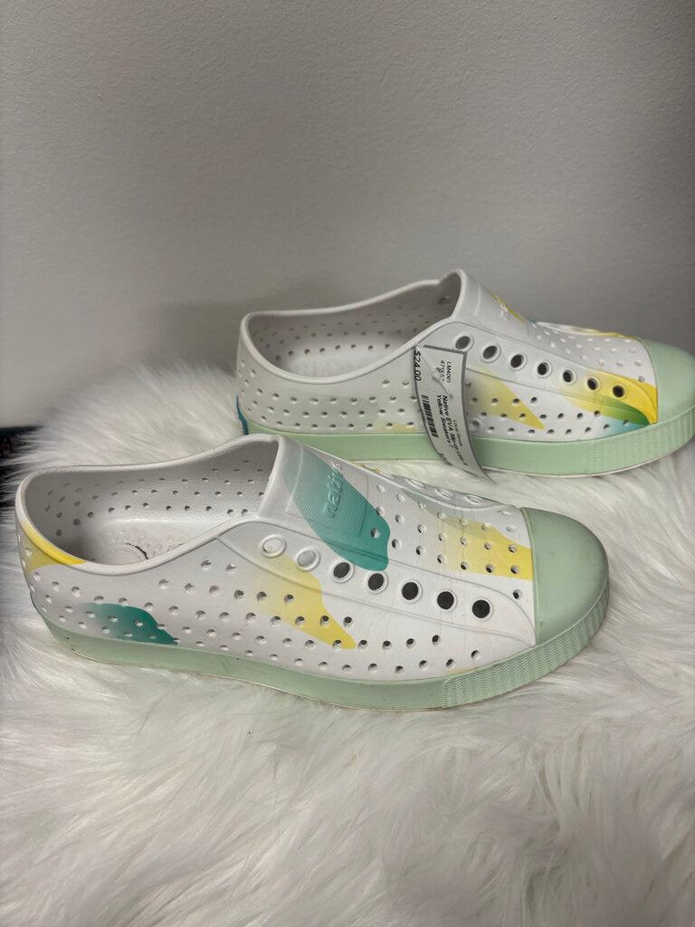 Native EVA Slip-on Lime & Yellow Sneakers