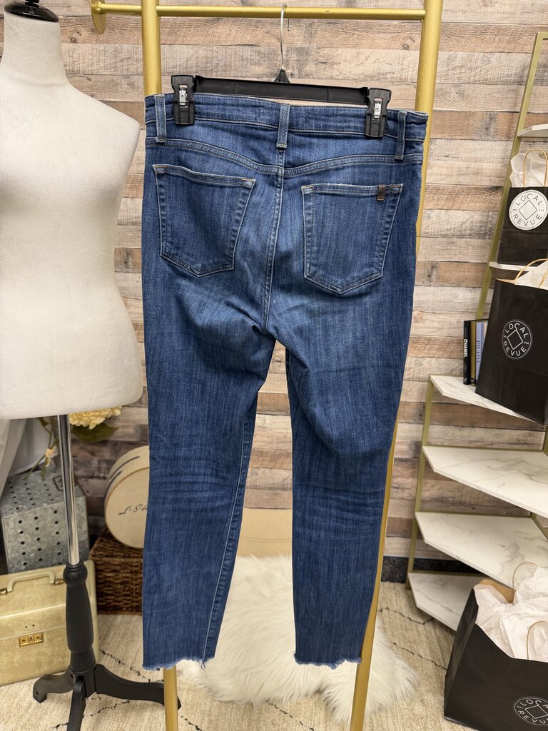 Joe's Dark Wash High Rise Skinny Ankle Jeans