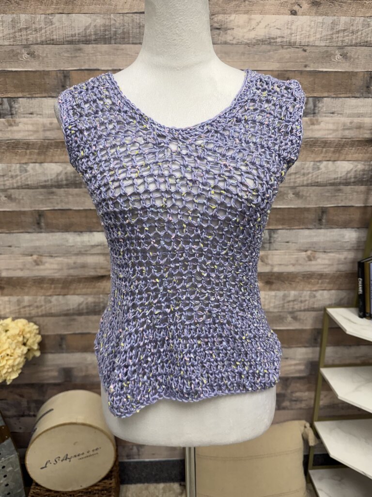 Body by Anca Lilac Sleeveless Sweater