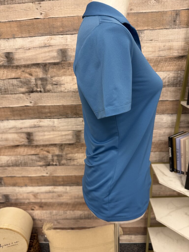 Greg Norman Turquoise Polo Golf Shirt