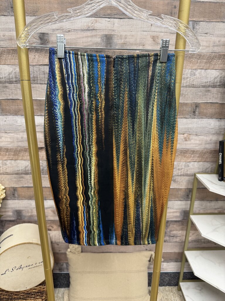 H&M Multicolor Bodycon Skirt