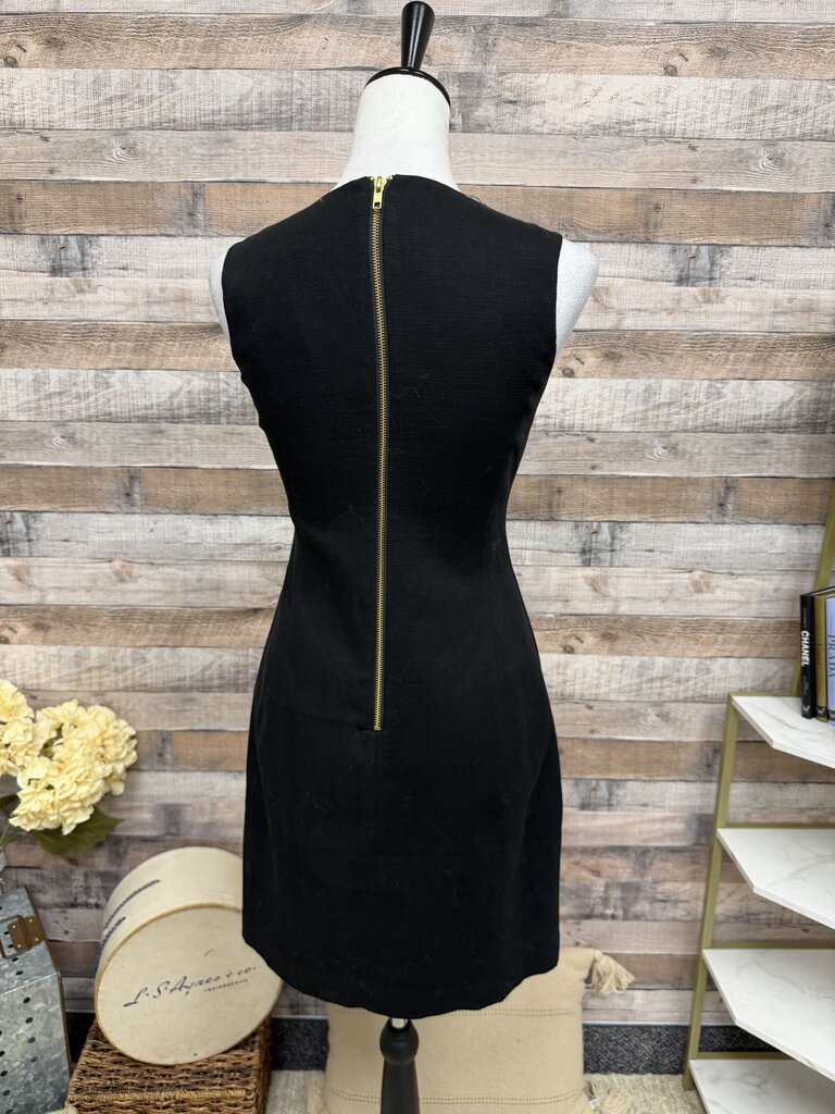 NWT Tabitha by Anthro Split Diamond Embroidered Sleeveless Shift