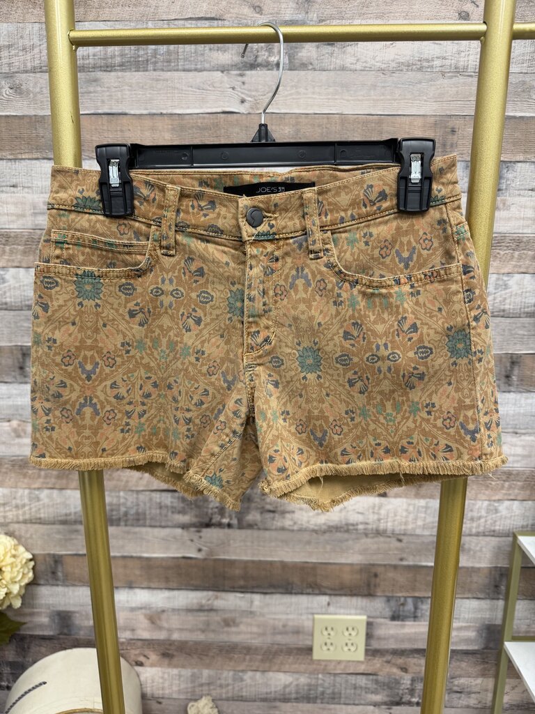 Joe's Tan Floral Print Denim