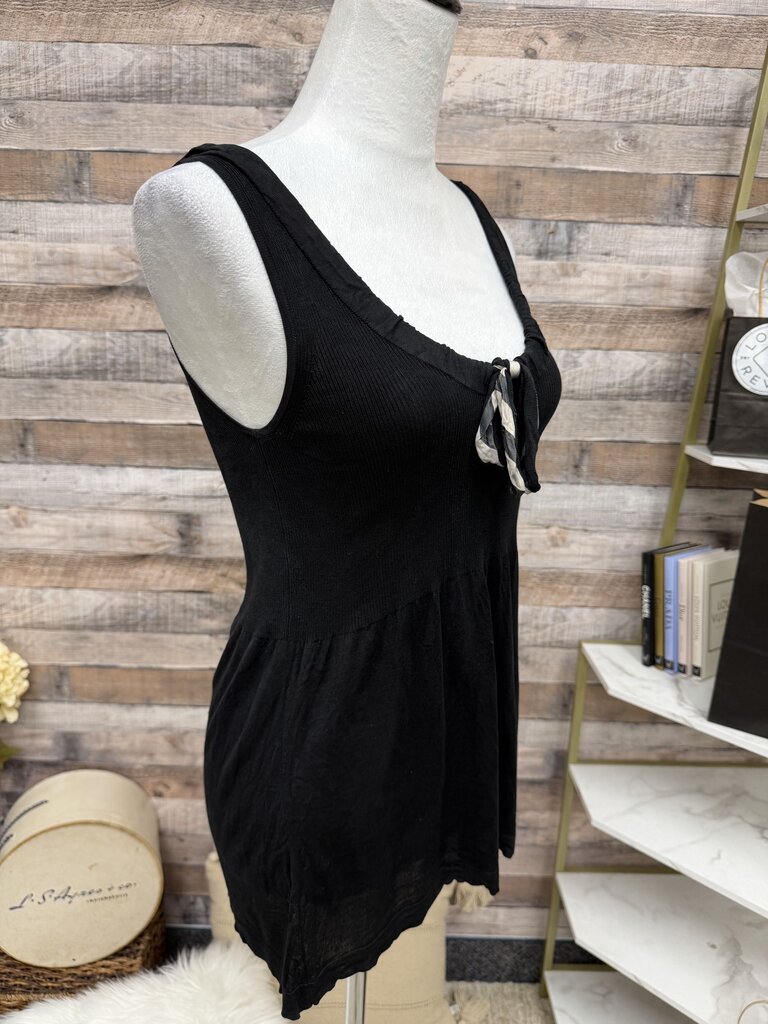 Burberry Black Babydoll Sleeveless