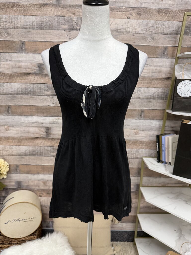 Burberry Black Babydoll Sleeveless
