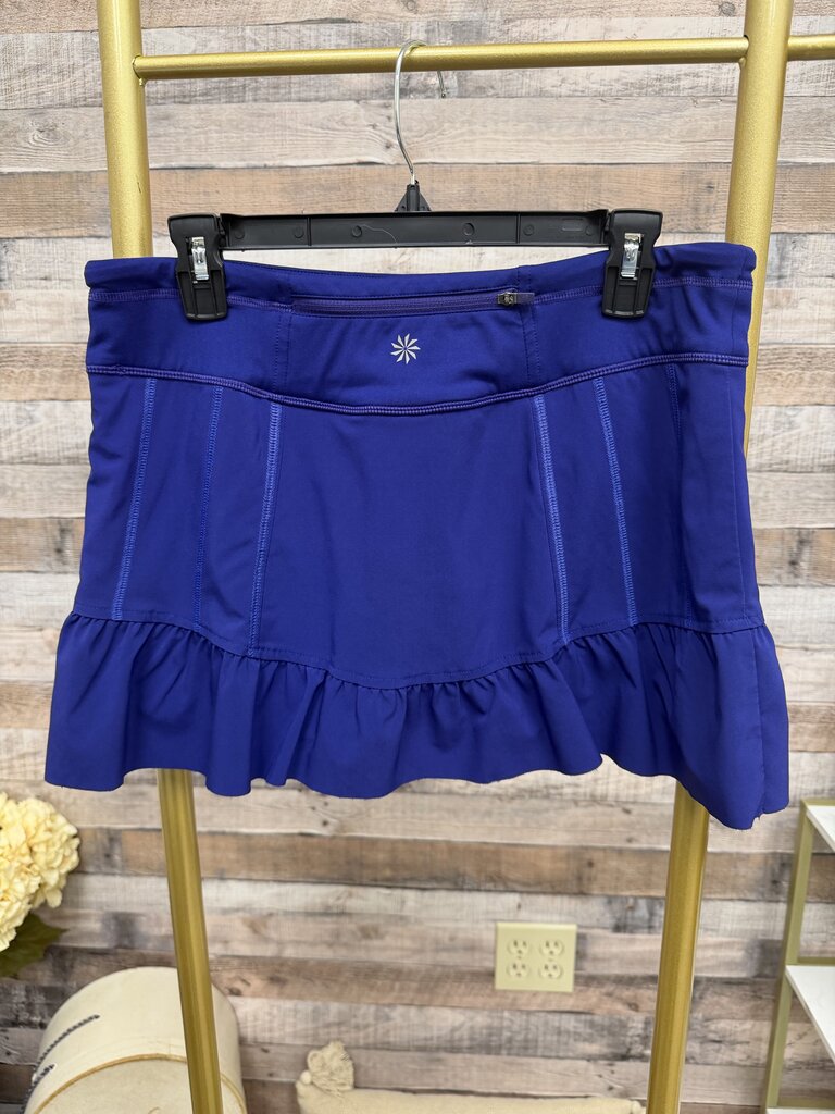 Athleta Purple Ruffle Athletic Skort
