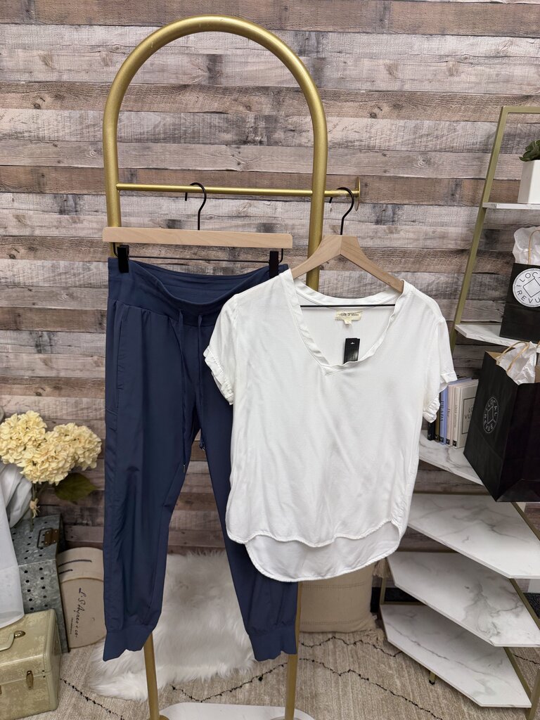 Calia by Carrie Underwood Blue Athletic Cargo Style Joggers
