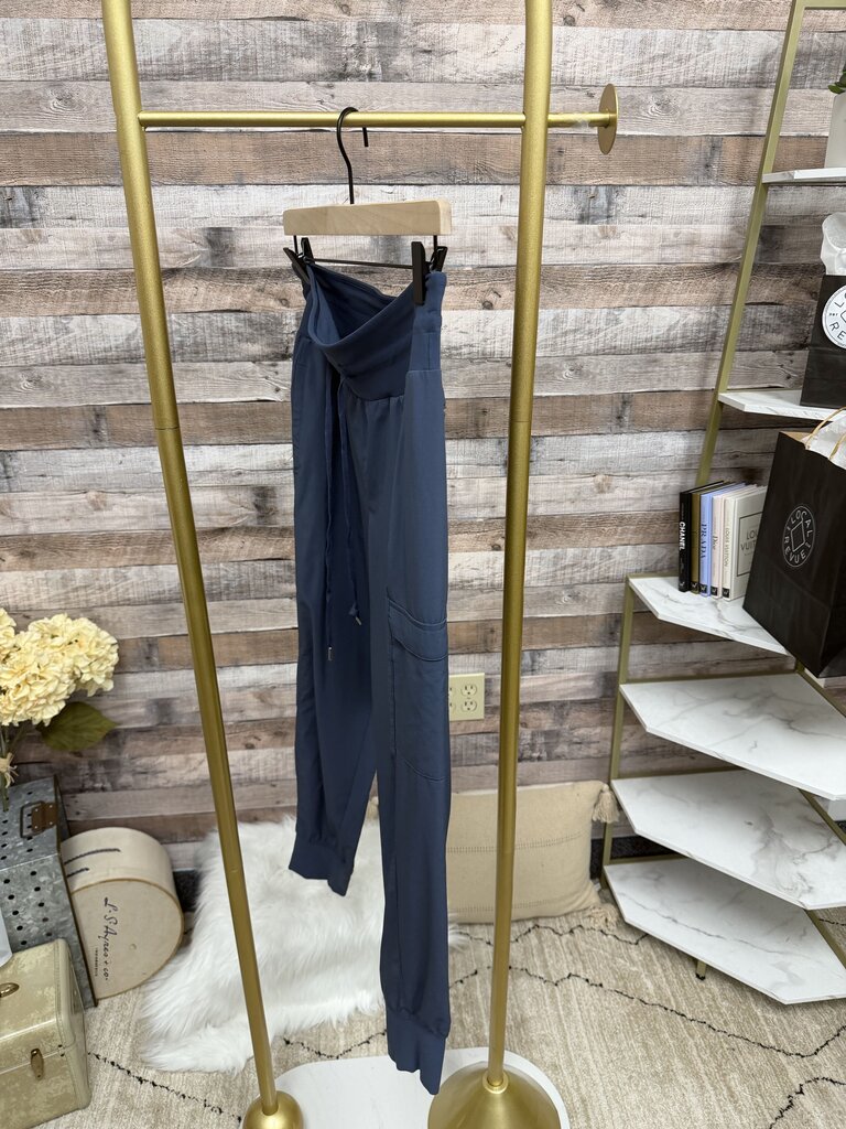 Calia by Carrie Underwood Blue Athletic Cargo Style Joggers