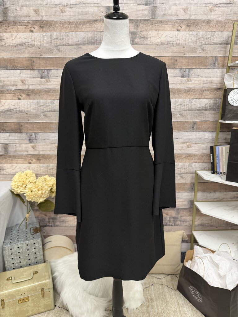 NWT Banana Republic Black Shift w/Bell Sleeves
