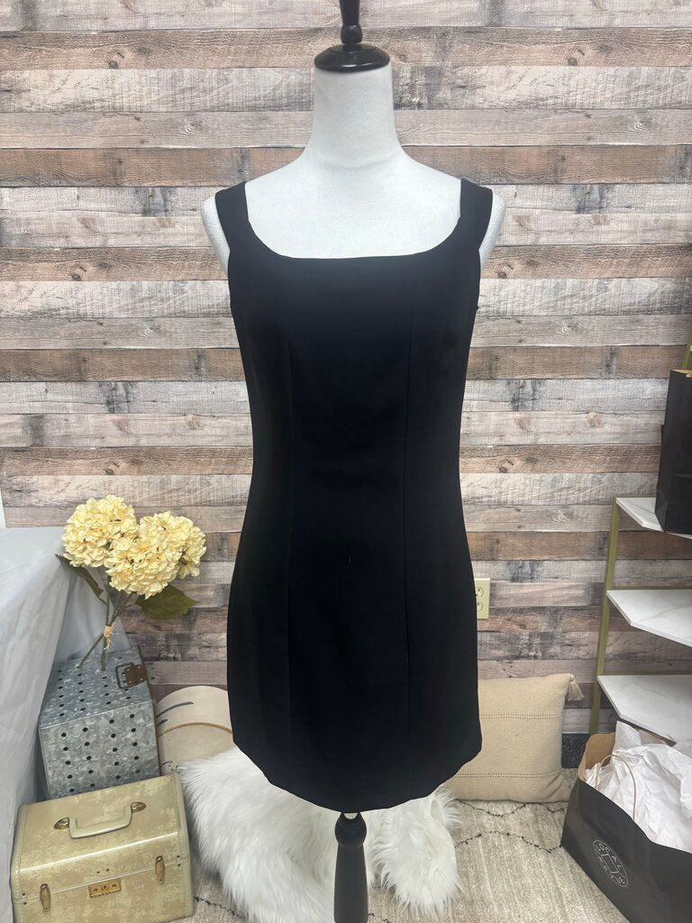 Armani Black Sleeveless Sheath