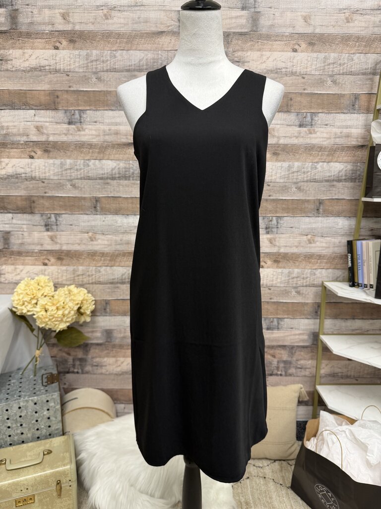 NWT Catherine Malandrino Black Sleeveless Sheath