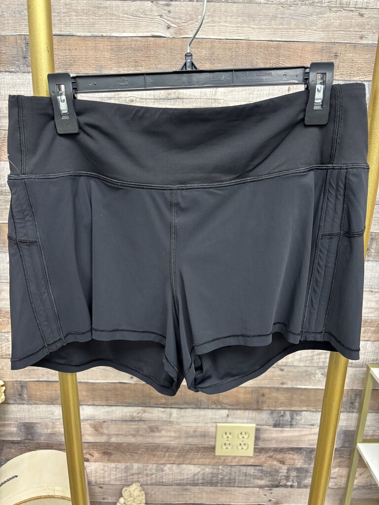 Lululemon Black Running Shorts