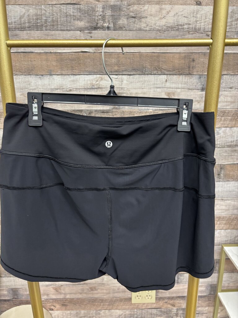 Lululemon Black Running Shorts