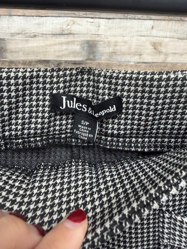 Jules & Leopold Black & White Houndstooth Pants
