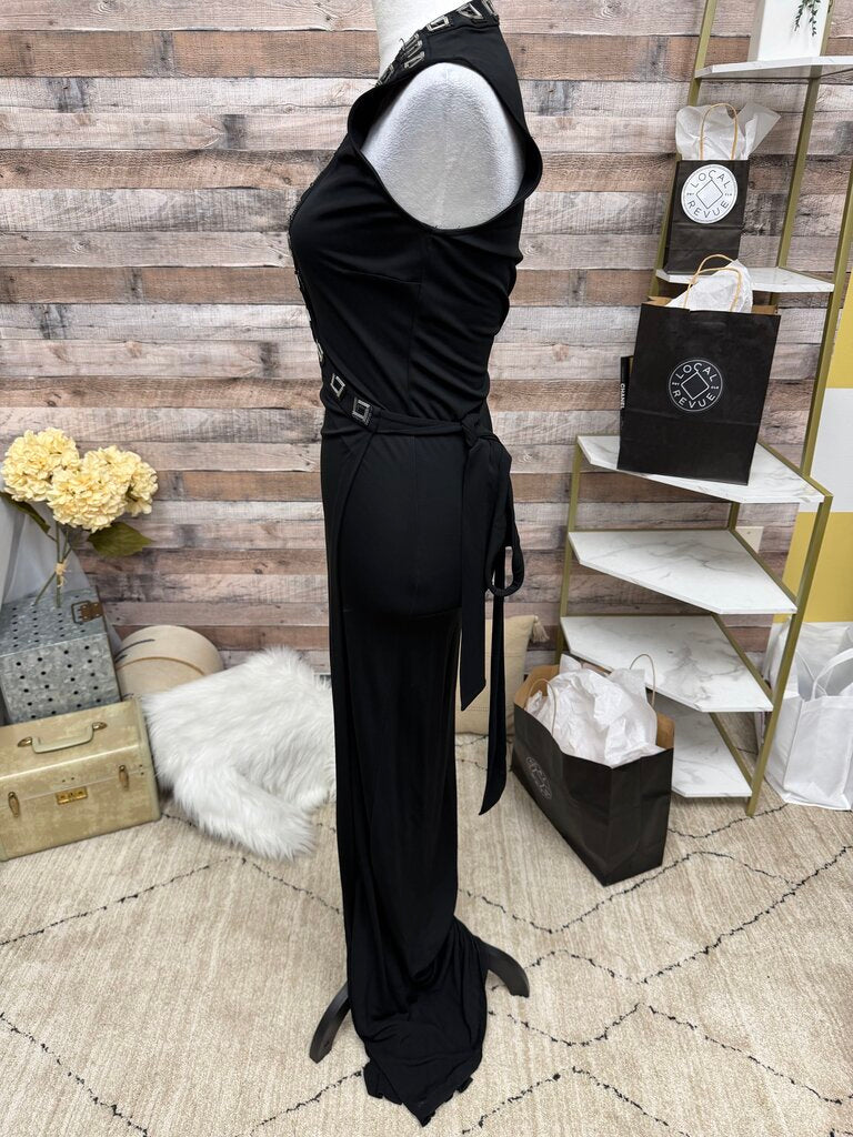 Diane von Furstenberg Sheer Wrap w/Metallic Embellishments