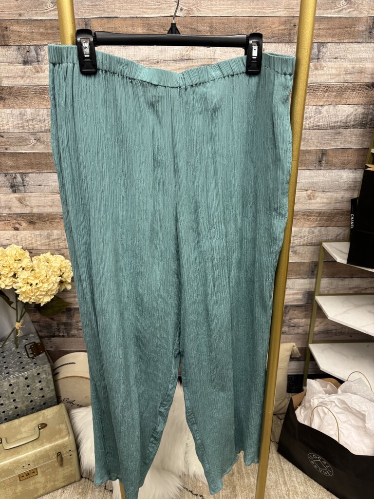 Coldwater Creek Sage Green Wide Leg Pants
