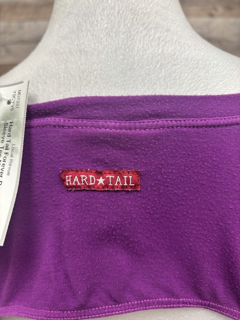 Hard Tail Forever Purple Short Sleeve Tee
