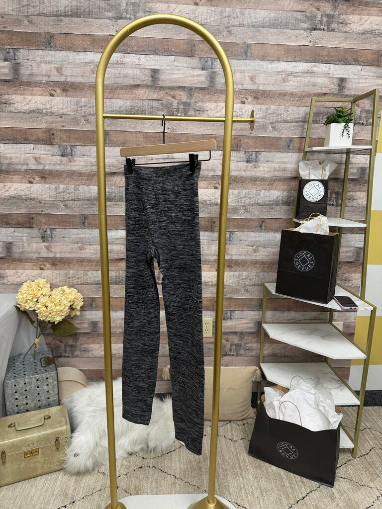 Lucky Brand Black & Grey Athletic Leggings