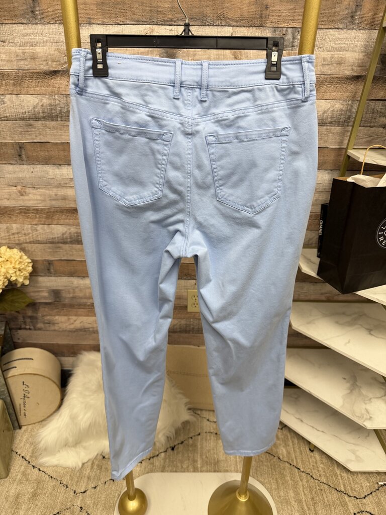 Tommy Bahama Lt Blue High Rise Ankle Chino