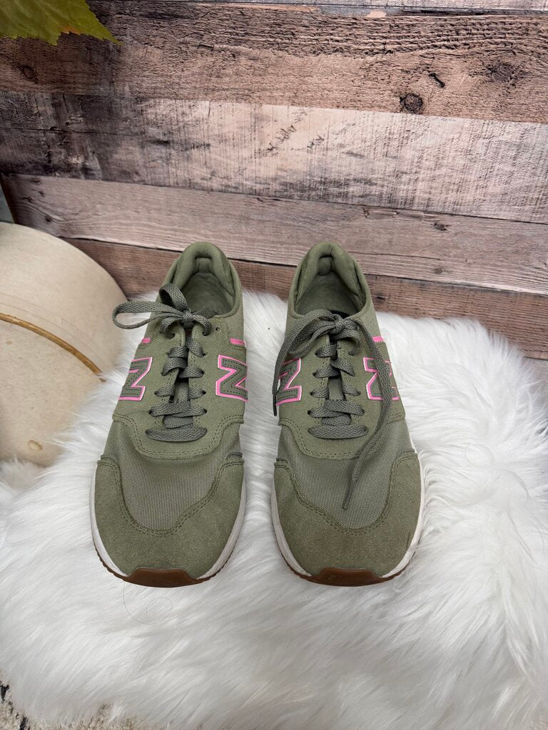 New Balance Sage & Pink X-70 Freshform Sneakers