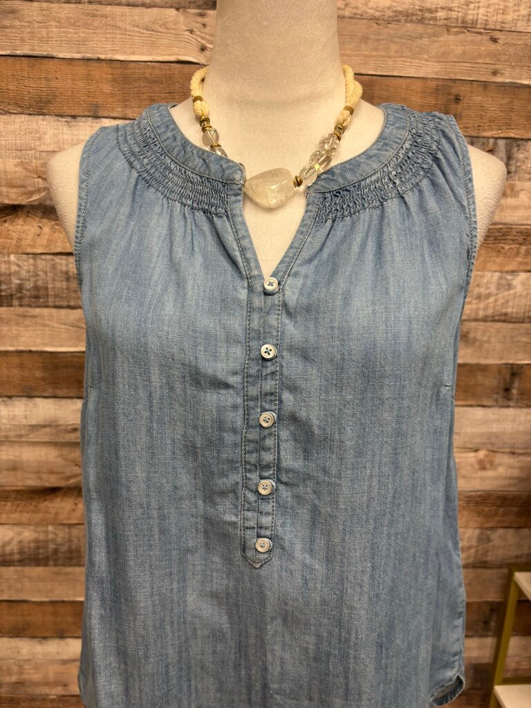Talbots Chambray Sleeveless