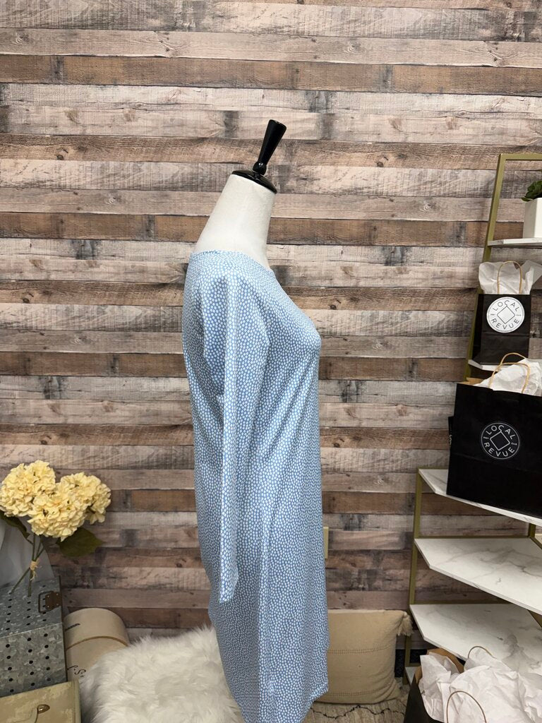 Vineyard Vines Blue & White Boat Neck PJ Dress