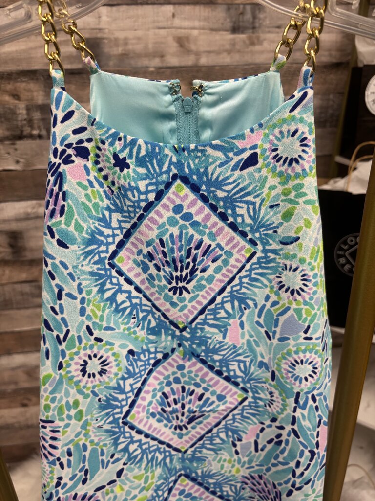 Lilly Pulitzer Aqua & Turquoise Romper