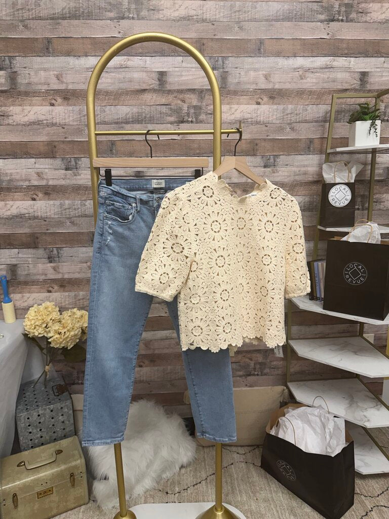 Citizens of Humanity Light Wash Distressed Ella Denim