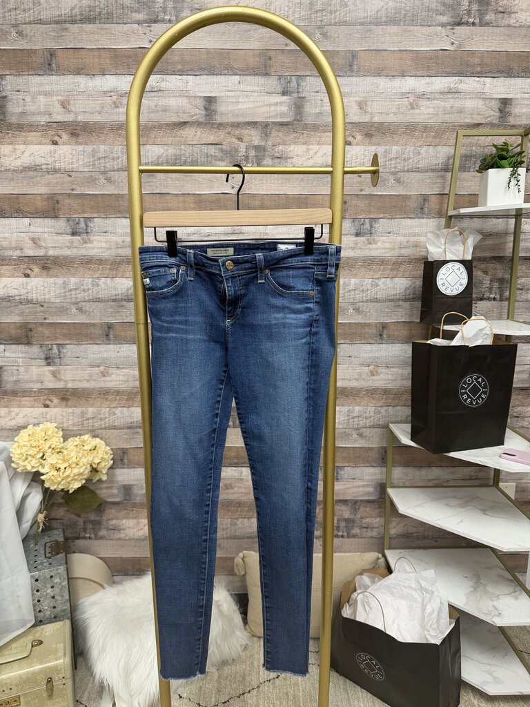 Adriano Goldschmied Medium Wash Skinny Ankle Jeans