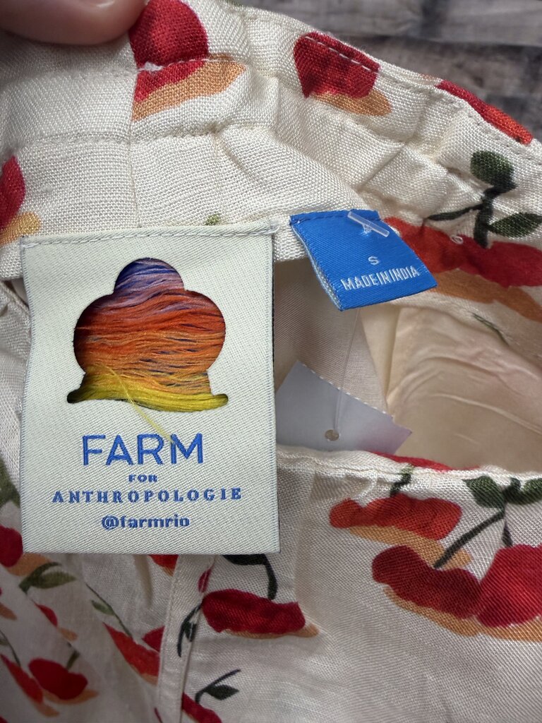 Farm Rio x Anthropologie Cherry Print Skort