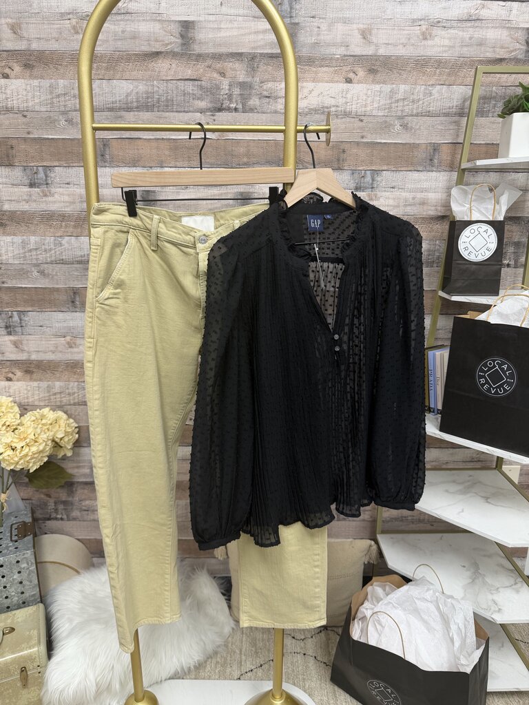 Mother Superior Tan Straight Leg Jean