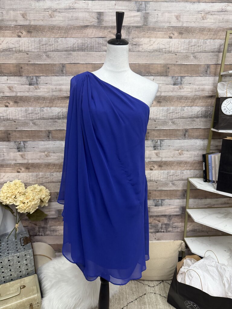 Ralph Lauren One Shoulder Dress