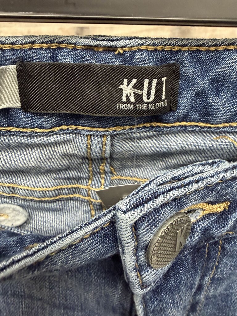 KUT from the Kloth distressed Medium Wash Skinny Jeans