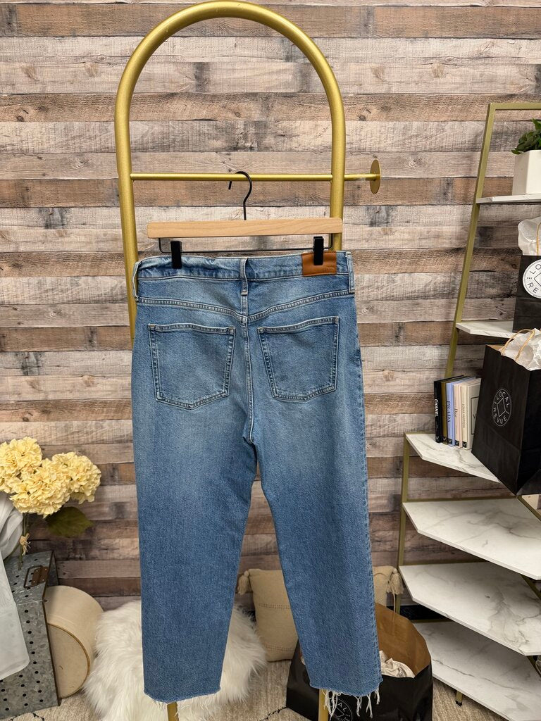 J.Crew Classic Straight Medium Wash Jeans