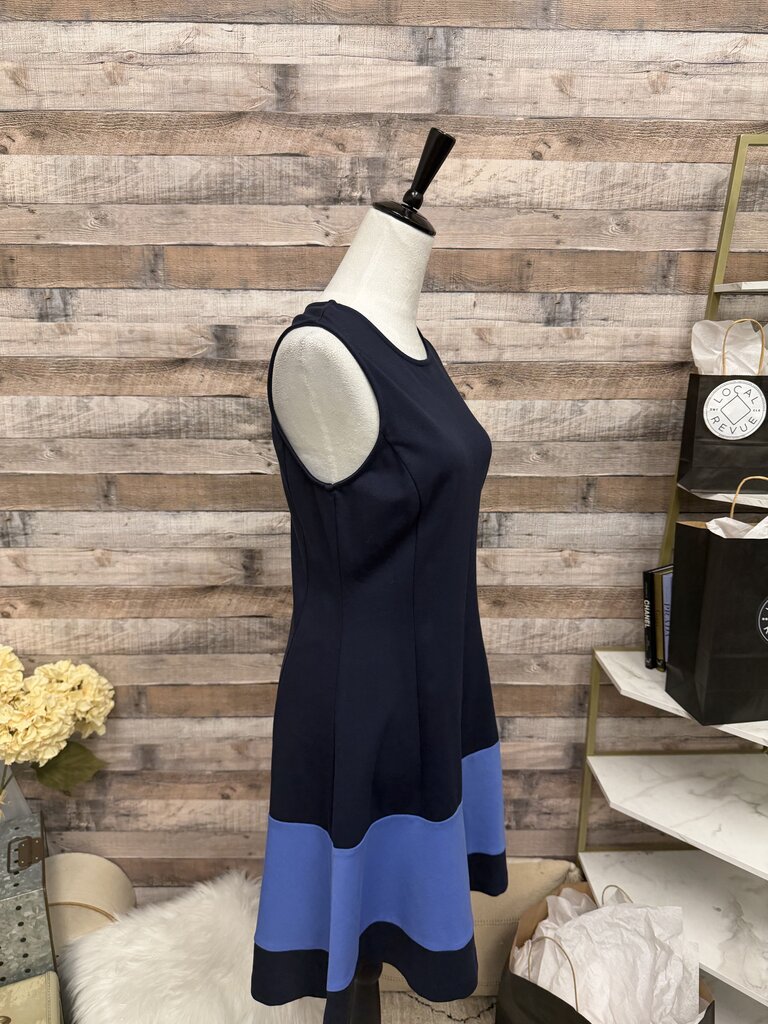 NWT Navy Blue Eliza J Color Block