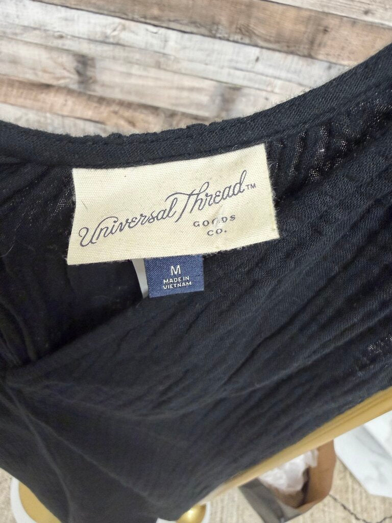 Black Universal Thread Velvet Jumpsuit