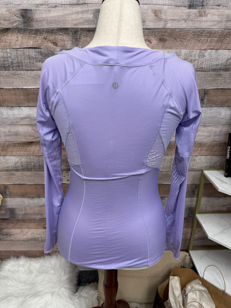 Purple Lululemon Swiftly Tech Long Sleeve 2.0