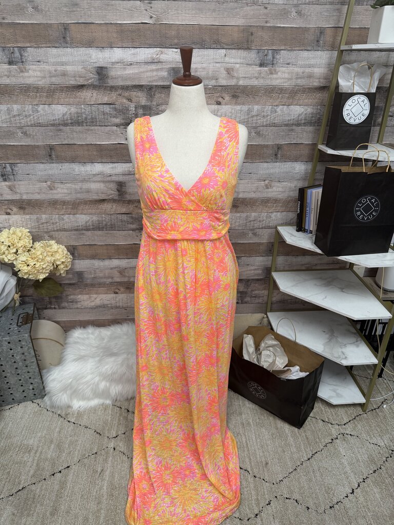Orange Lilly Pulitzer Maxi Dress