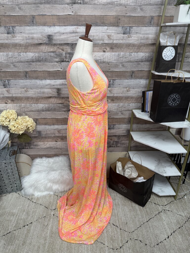 Orange Lilly Pulitzer Maxi Dress