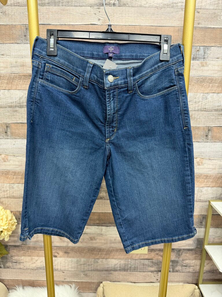 Blue Not Your Daughters Jeans Denim Bermuda Shorts