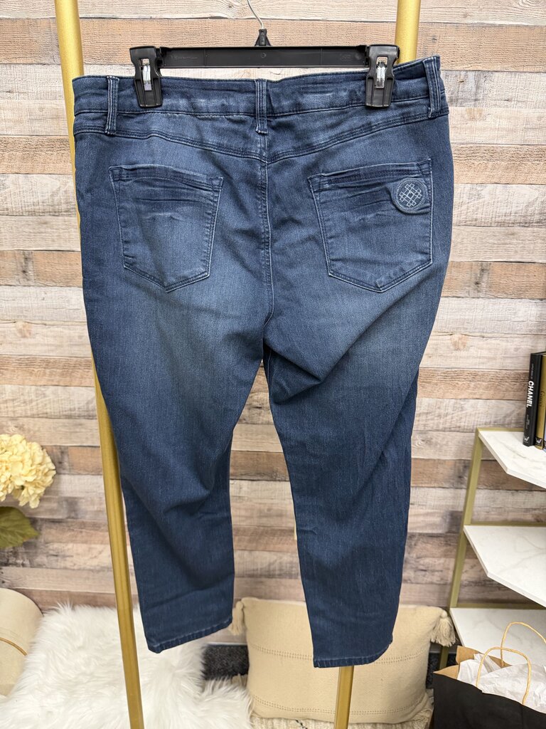 Blue Laurie Felt Las Angeles Skinny Jeans