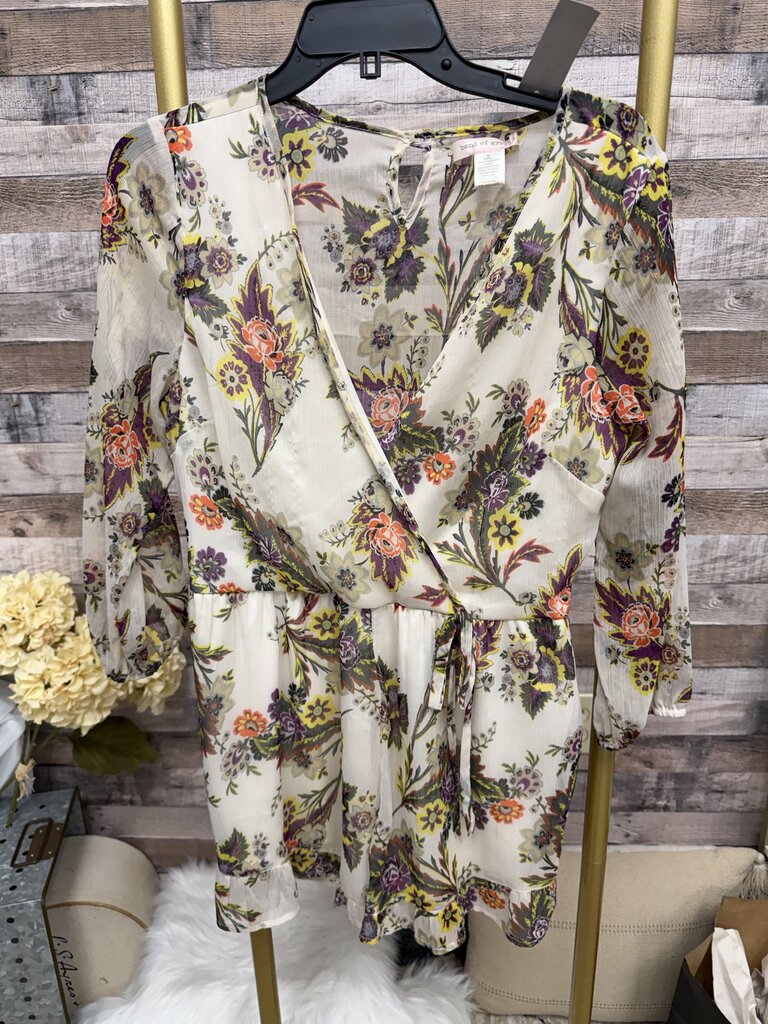 Cream Floral Band Of Gypsies Romper
