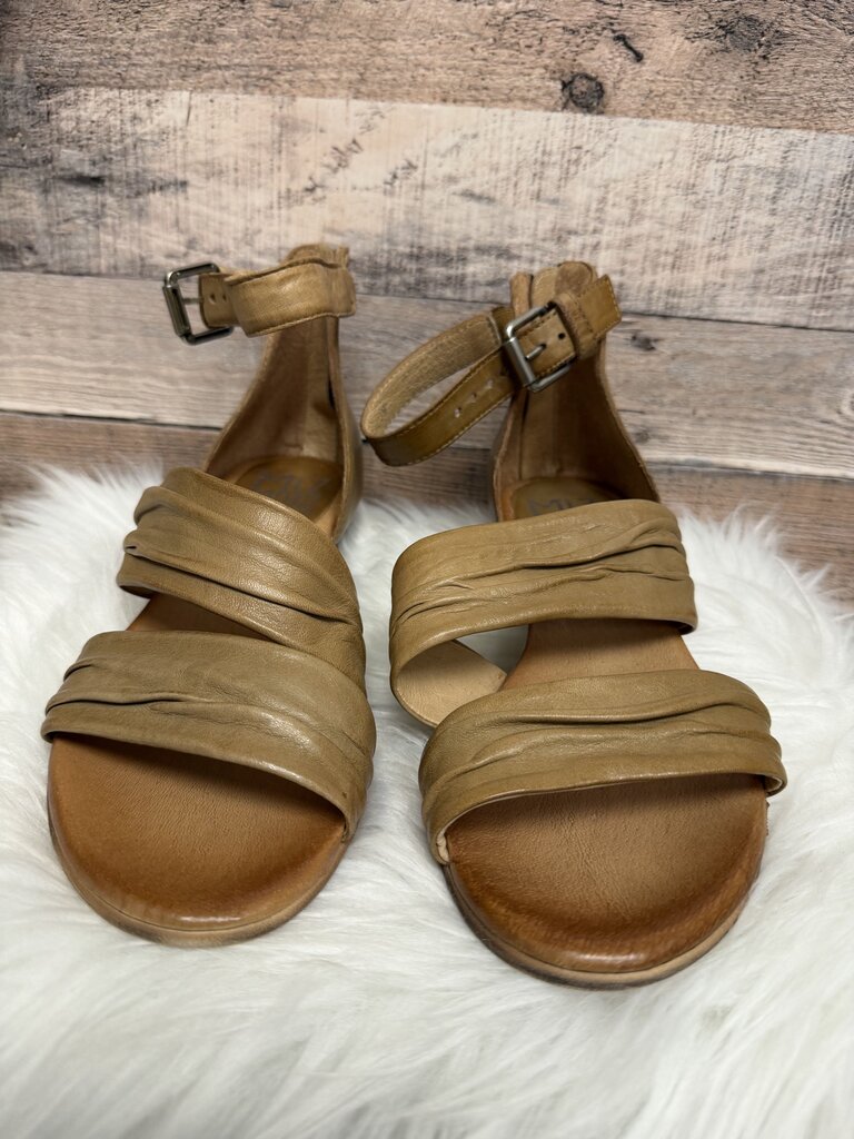 Brown Miz Mooz Cassie Leather Sandals
