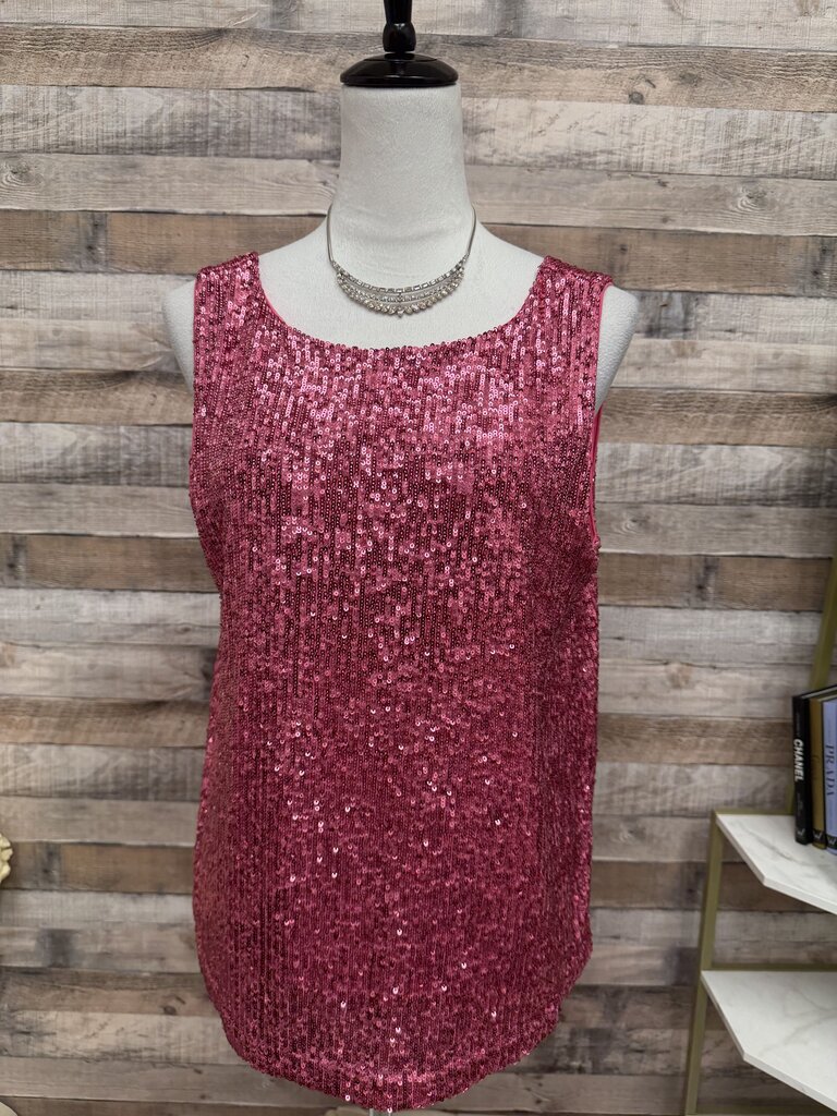 NWT Lilly Pulitzer Pink Sequin Tank