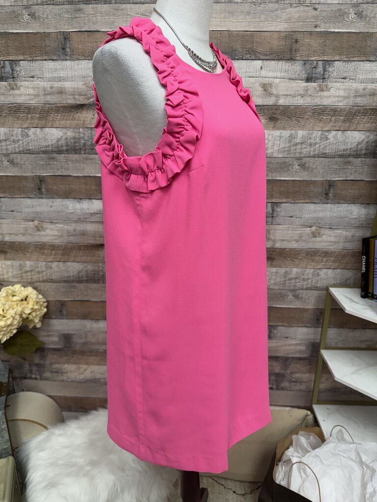 NWT Lilly Pulitzer Barbie Pink Ruffle Shift Dress